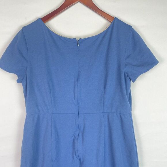 Paper Crown Maternity Short Sleeve Peplum Hem Short Sleeve Sheath Dress XL - Picture 5 of 8